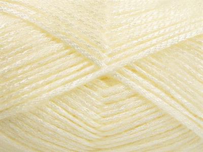 Lot of 4 x 100gr Skeins Ice Yarns UNIVERSE (19% Wool) Hand Knitting Yarn Cream