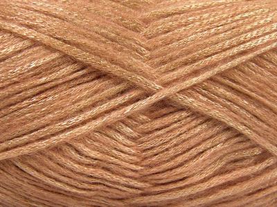 Lot of 4 x 100gr Skeins Ice Yarns UNIVERSE (19% Wool) Yarn Dark Beige