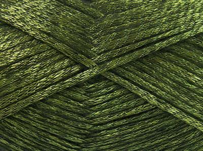 Lot of 4 x 100gr Skeins Ice Yarns UNIVERSE (19% Wool) Yarn Green Black