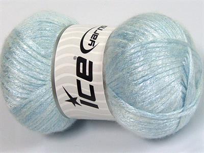 Lot of 4 x 100gr Skeins Ice Yarns UNIVERSE (19% Wool) Yarn Light Blue