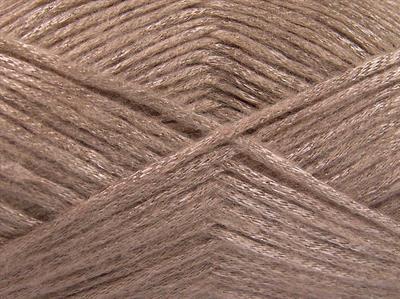 Lot of 4 x 100gr Skeins Ice Yarns UNIVERSE (19% Wool) Yarn Light Camel