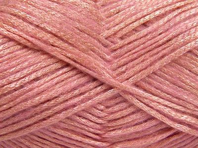 Lot of 4 x 100gr Skeins Ice Yarns UNIVERSE (19% Wool) Yarn Pink Light Salmon
