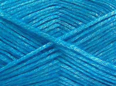 Lot of 4 x 100gr Skeins Ice Yarns UNIVERSE (19% Wool) Yarn Turquoise