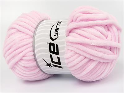 Lot of 4 x 100gr Skeins Ice Yarns VELVET BABY (100% MicroFiber) Yarn Baby Pink