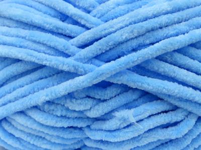 Lot of 4 x 100gr Skeins Ice Yarns VELVET BABY (100% MicroFiber) Yarn Blue