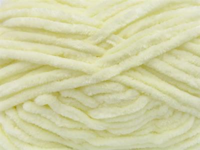 Lot of 4 x 100gr Skeins Ice Yarns VELVET BABY (100% MicroFiber) Yarn Cream