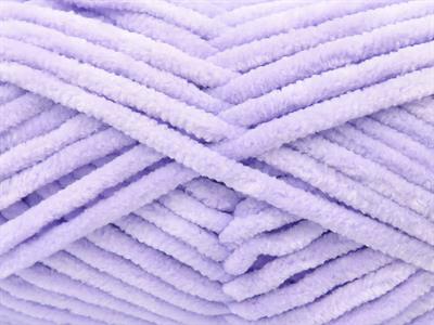 Lot of 4 x 100gr Skeins Ice Yarns VELVET BABY (100% MicroFiber) Yarn Light Lilac