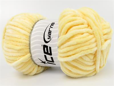 Lot of 4 x 100gr Skeins Ice Yarns VELVET BABY (100% MicroFiber) Yarn Light Orange