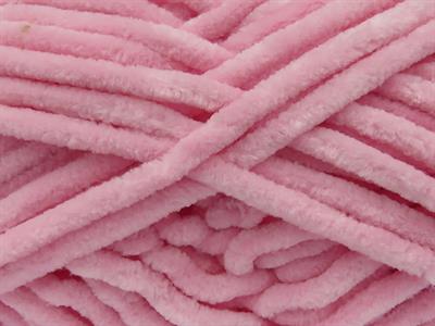 Lot of 4 x 100gr Skeins Ice Yarns VELVET BABY (100% MicroFiber) Yarn Light Pink