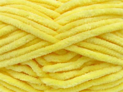 Lot of 4 x 100gr Skeins Ice Yarns VELVET BABY (100% MicroFiber) Yarn Light Yellow