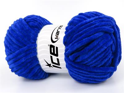 Lot of 4 x 100gr Skeins Ice Yarns VELVET BABY (100% MicroFiber) Yarn Saxe Blue
