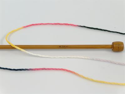 8x50gr. VIENNA Akrilik Siyah, Sarı, Açık Gri, Somon Yazlık İplikler, Düz iplikler, Batik Desenli, 100% Akrilik