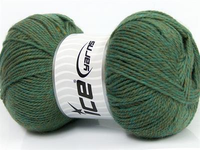 4x100gr. VIRGIN WOOL DELUXE Yeni Yün Haki  Lüks, Kışlık, 100% Yün