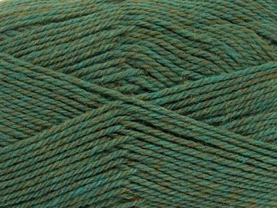 4x100gr. VIRGIN WOOL DELUXE Yeni Yün Haki  Lüks, Kışlık, 100% Yün