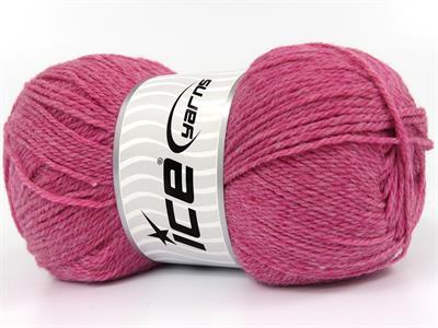 4x100gr. VIRGIN WOOL DELUXE Yeni Yün Pembe Lüks, Kışlık, 100% Yün