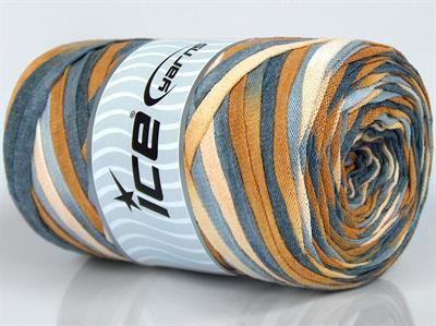 1x250gr. VISCOT RIBBON COLOR Viskon, Pamuk Açık Kahve, Krem Tonları, Gri Tonları Şerit, Yazlık İplikler, Pamuk, Çok Kalın, Batik Desenli