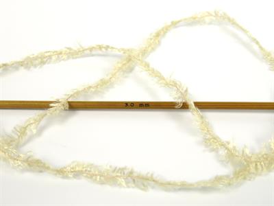 Lot of 6 Skeins Ice Yarns VISCOSE FUR (90% Viscose) Hand Knitting Yarn Cream