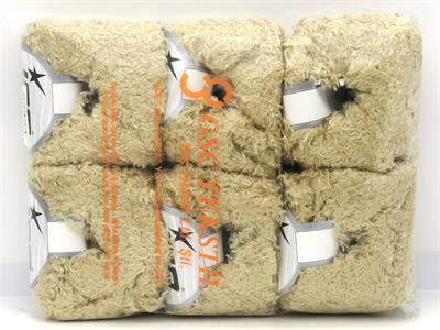 Lot of 6 Skeins Ice Yarns VISCOSE FUR (90% Viscose) Hand Knitting Yarn Cream