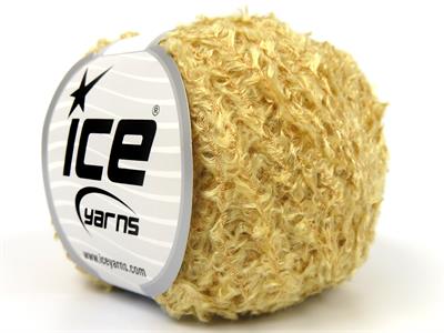 6x50gr. VISCOSE FUR Viskon Koyu Krem Yumoş, Sakallı, Çok İnce, Viskon, Yazlık İplikler