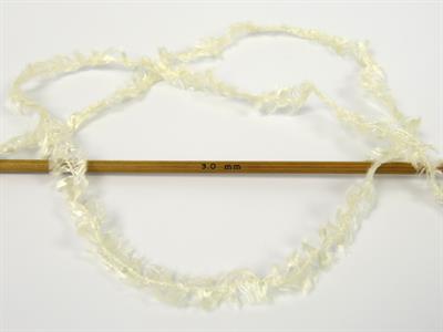 Lot of 6 Skeins Ice Yarns VISCOSE FUR (90% Viscose) Yarn Light Cream