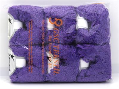 6x50gr. VISCOSE FUR Viskon Leylak Yumoş, Sakallı, Çok İnce, Viskon, Yazlık İplikler