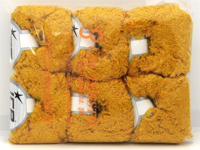 6x50gr. VISCOSE FUR Viskon Sarı Yumoş, Sakallı, Çok İnce, Viskon, Yazlık İplikler