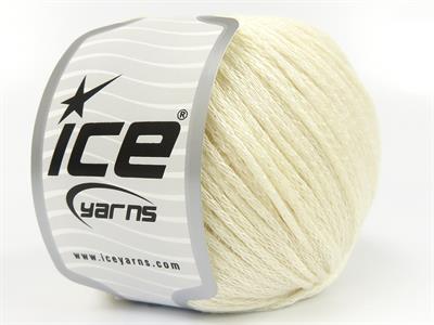 4x100gr. VISCOSE GLITZ Metalik Simli, Viskon Açık Krem Metalik Simli, Viskon, Yazlık İplikler