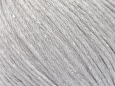 4x100gr. VISCOSE GLITZ Metalik Simli, Viskon Açık Gri Metalik Simli, Viskon, Yazlık İplikler