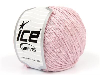 4x100gr. VISCOSE GLITZ Metalik Simli, Viskon Açık Pembe Metalik Simli, Viskon, Yazlık İplikler