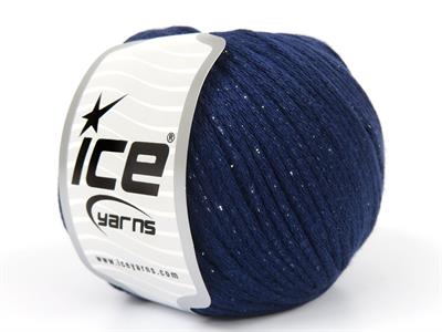 4x100gr. VISCOSE GLITZ Metalik Simli, Viskon lacivert Metalik Simli, Viskon, Yazlık İplikler