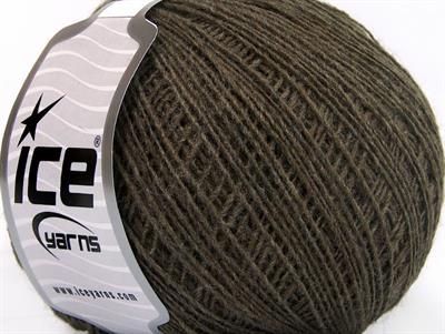 8x50gr. WOOL CORD SPORT Akrilik, Yün Koyu Deve Tüyü Kışlık, Yün
