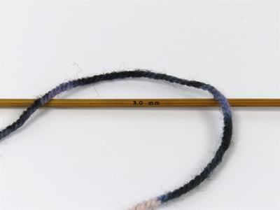 Lot of 4 x 100gr Skeins Ice Yarns WOOL DESIGN (35% Wool) Yarn Lilac Shades Black Red Pink