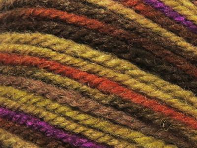 4x100gr. WOOL DESIGN Yün, Akrilik Mor, Kahverengi Tonları Kışlık, Yün, Batik Desenli, Akrilik