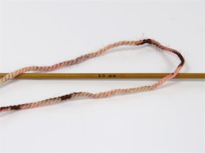 Lot of 4 x 100gr Skeins Ice Yarns WOOL DESIGN (35% Wool) Yarn Brown Shades Red Pink Shades Light Lilac