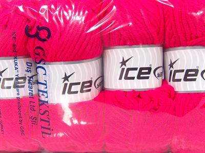 4x100gr. WOOL SUPERBULKY Yün, Akrilik Koyu Fuşya Kışlık, Yün, Düz iplikler, Çok Kalın, Akrilik
