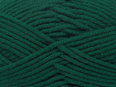 4x100gr. WOOL SUPERBULKY Yün, Akrilik Koyu yeşil Kışlık, Yün, Düz iplikler, Çok Kalın, Akrilik