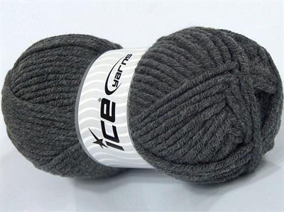 4x100gr. WOOL SUPERBULKY Yün, Akrilik Gri Kışlık, Yün, Düz iplikler, Çok Kalın, Akrilik