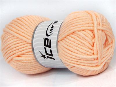 4x100gr. WOOL SUPERBULKY Yün, Akrilik Açık Somon Kışlık, Yün, Düz iplikler, Çok Kalın, Akrilik