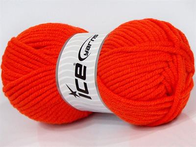 4x100gr. WOOL SUPERBULKY Yün, Akrilik Turuncu Kışlık, Yün, Düz iplikler, Çok Kalın, Akrilik