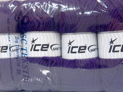 4x100gr. WOOL SUPERBULKY Yün, Akrilik Mor Kışlık, Yün, Düz iplikler, Çok Kalın, Akrilik