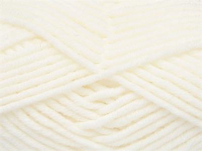 Lot of 4 x 100gr Skeins Ice Yarns WOOL SUPERBULKY (25% Wool) Yarn White