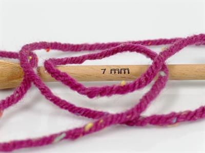 4x100gr. WOOL TWEED SUPERBULKY Viskon, Yün, Akrilik Bordo Kışlık, Yün, Noktalı, Çok Kalın