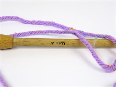 4x100gr. WOOL TWEED SUPERBULKY Viskon, Yün, Akrilik Leylak Kışlık, Yün, Noktalı, Çok Kalın