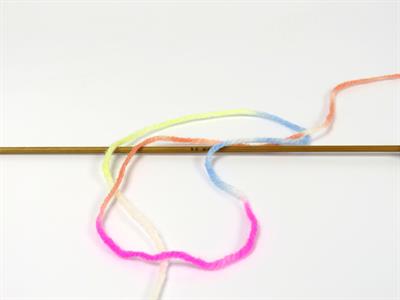 4x100gr. WOOL VARICOLOR LIGHT Yün, Akrilik Mavi, Beyaz, Sarı, Fuşya Kışlık, Yün, Batik Desenli, Akrilik