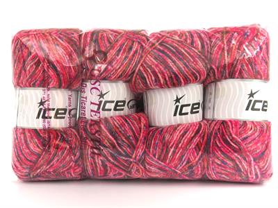 4x100gr. WOOL VARICOLOR LIGHT Yün, Akrilik Kahverengi Tonları, Bakır, Pembe tonları, Mavi Tonları Kışlık, Yün, Batik Desenli, Akrilik