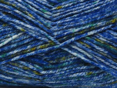 4x100gr. WOOL VARICOLOR LIGHT Yün, Akrilik Yeşil Tonları, Mavi Tonları Kışlık, Yün, Batik Desenli, Akrilik