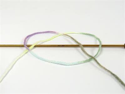 4x100gr. WOOL VARICOLOR LIGHT Yün, Akrilik Beyaz, Leylak, Yeşil Tonları, Bej Kışlık, Yün, Batik Desenli, Akrilik