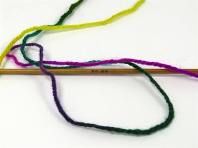 4x100gr. WOOL VARICOLOR LIGHT Yün, Akrilik Sarı, Yeşil Tonları, Mor Tonları Kışlık, Yün, Batik Desenli, Akrilik