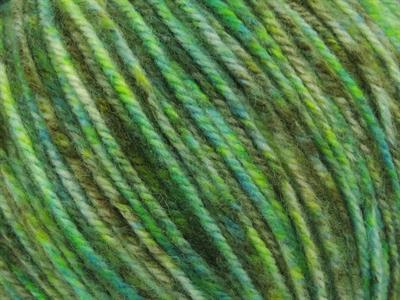 Lot of 4 x 100gr Skeins Ice Yarns WOOL VARICOLOR WORSTED (25% Wool) Yarn Green shades Brown Shades