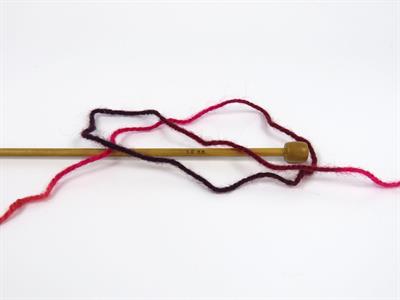 4x100gr. WOOL VARICOLOR WORSTED Yün, Akrilik Bordo, Fuşya, Somon, Mor Tonları Kışlık, Yün, Batik Desenli, Worsted, Akrilik